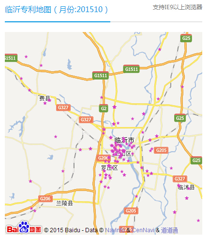 临沂公开专利地图